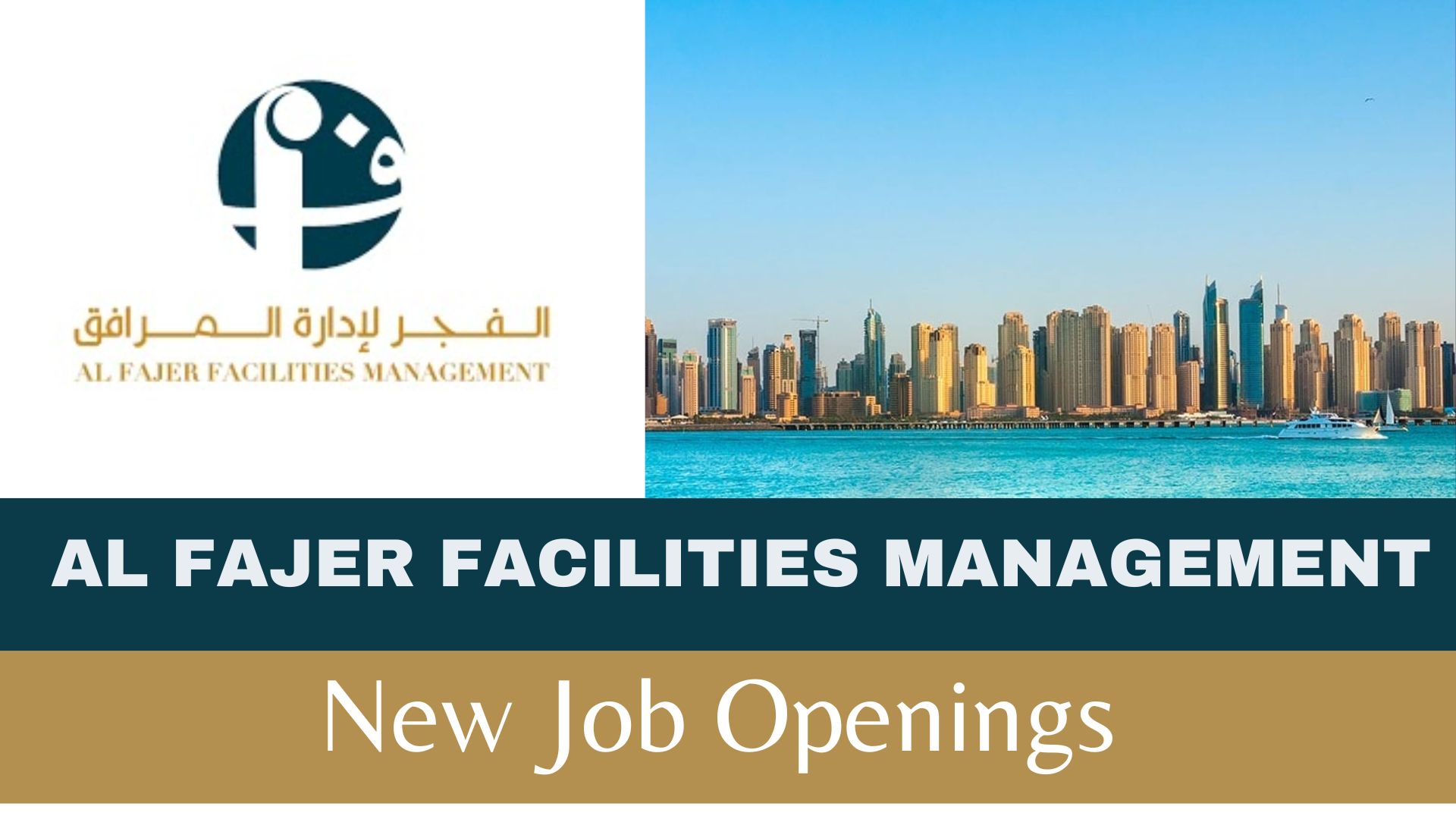 New Job Openings at Al Fajer Facilities Management